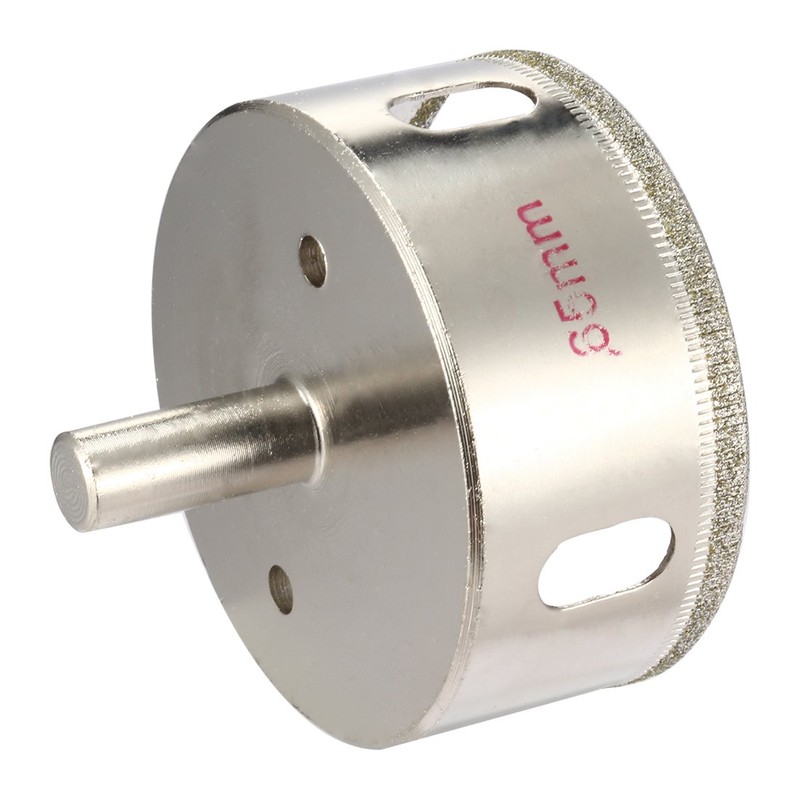 uxcell 65mm Diamond Coated Glass Hole Saw Drill Bits for