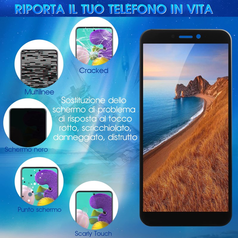 ARSSLY LCD for Oukitel WP5 / WP5 PRO Screen for