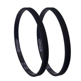 2 Pack EPH228 Replacement Drive Belt for Shark AZ1002 AZ1000 AX950 AX951 AX952 AX912 QU922Q AX1000W AZ1002BRN AZ1002C Brushroll Part Cleaner Belt Vega eph228 6.35mm 1/4 inch
