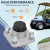 2Pcs Front Wheel Hub Assembly & Bearings Compatible with Club
