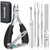 Podiatrist Toenail Clippers for Thick Nails, Professional Ingrown Toenail Tool