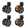 FELICON Ruedas giratorias de alta resistencia para BY06 BY06S BY06C