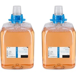 GOJO PROVON Foaming Antimicrobial Handwash with Moisturizers, Floral Fragrance, 2000 mL Hand Soap Refill for PROVON FMX-20 Push-Style Dispenser (Pack of 2) – 5286-02