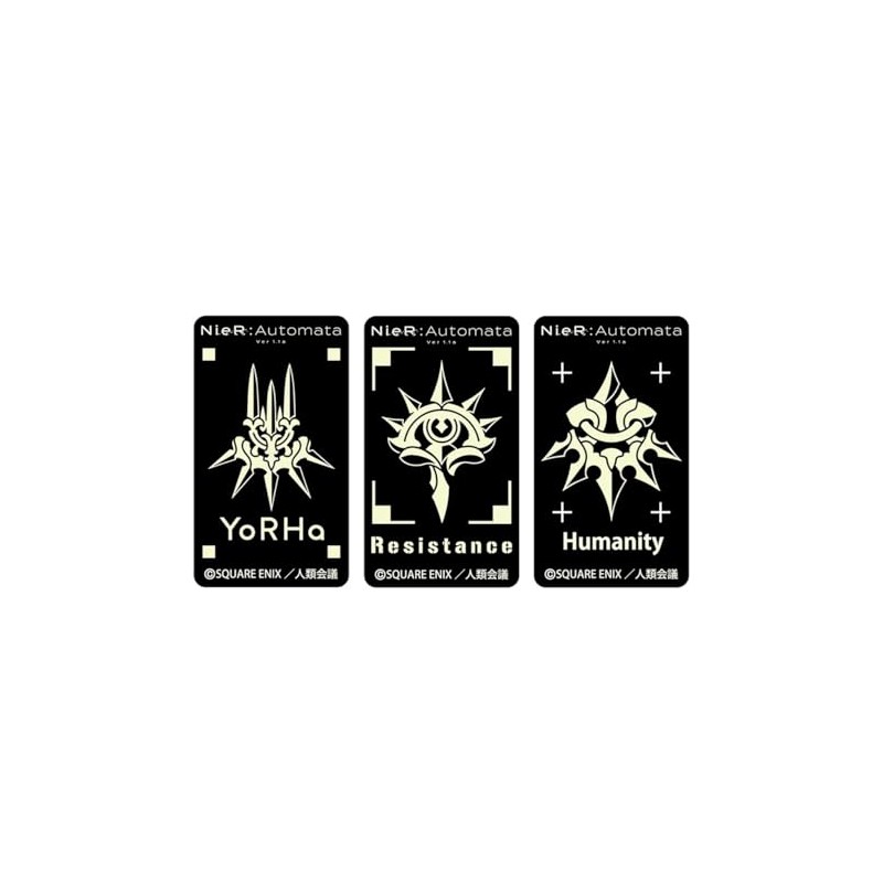 NieR: Automata Ver1.1a High Luminous Smartphone Sticker Set
