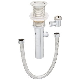 Houzer OD-10 - 6 Inch Overflow Assembly for Bathroom Sink, Durable Stainless Steel Drain Accessory Helps Prevent Water Spills, Essential Home Improvement Hardware