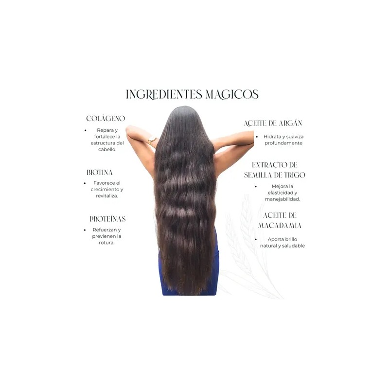 Shampoo Crecimiento Con Acondicionador Y Colágeno Apigreen