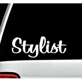 C1069 Hair Stylist Scissors Decal Sticker