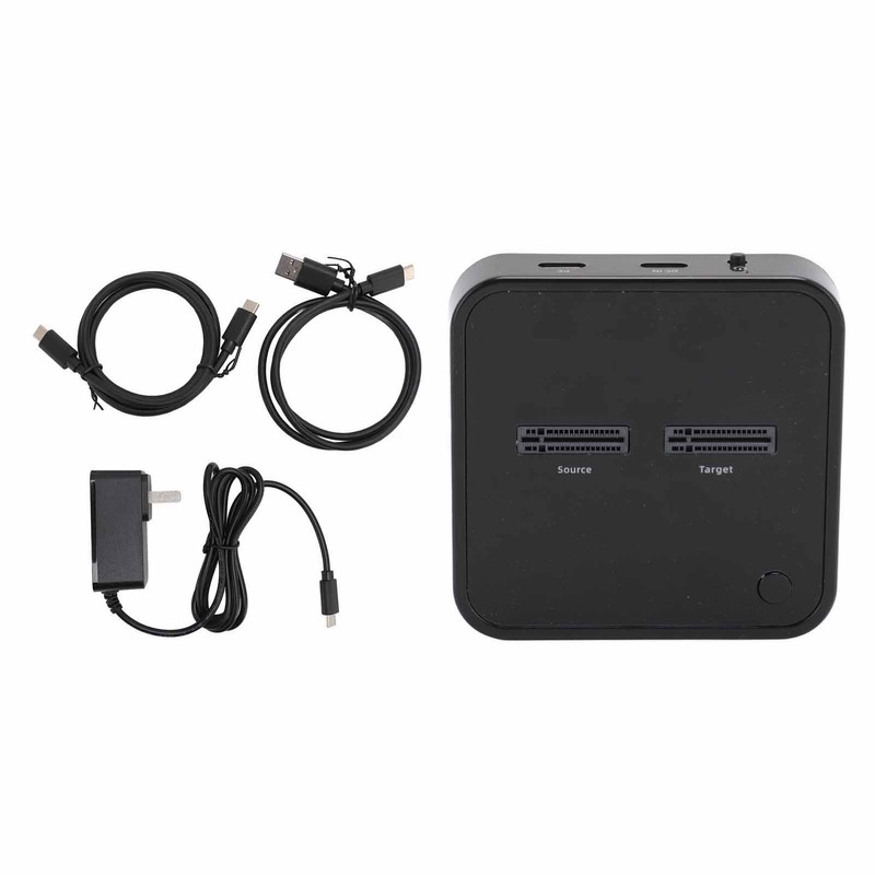 M.2 NVMe Duplicator Dual Bay 10Gbps Offline Clone USB C