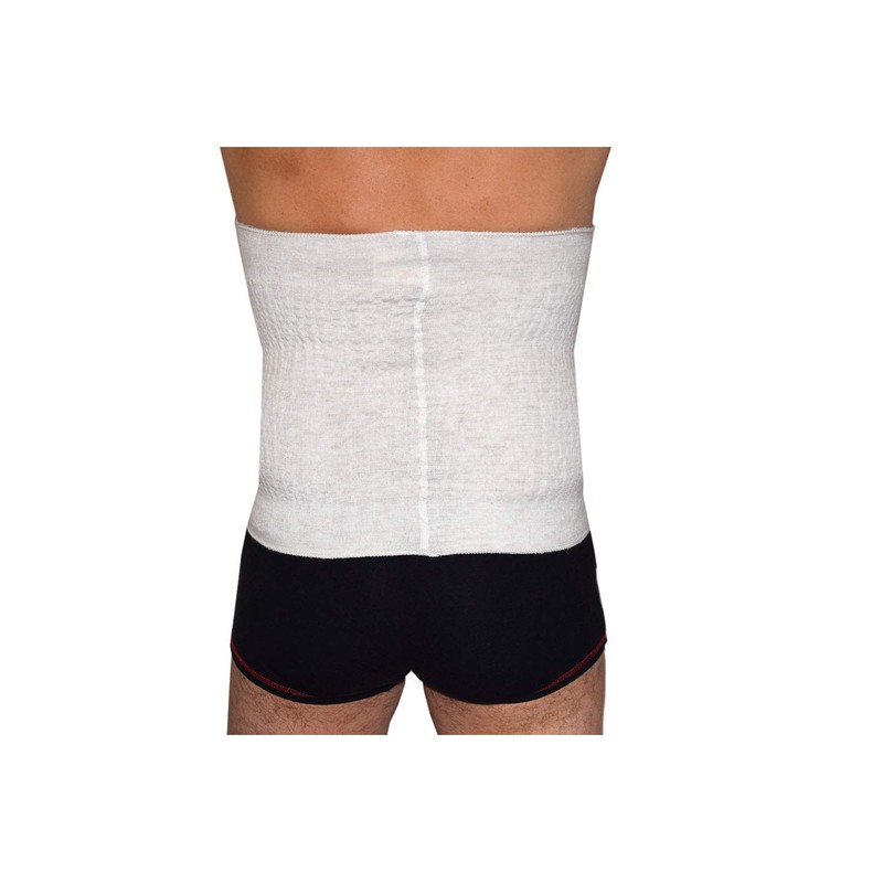 BODYPERFECT Pancera Thermal Elastic Band 50% Wool Blend for Back,