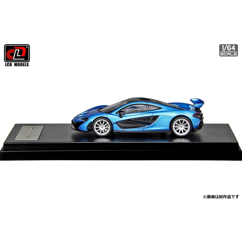 ElcyDee Model LCD64023LB 1/64 McLaren P1 Light Blue Finished Product
