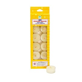 EARTH Satya Spiritual Healing Premium T-Lite Incense Candles 14 GMS (Pack of 12) - Long Lasting Scented Tealight Candles - Natural Fragrance - Perfect for Worshipping, Church, Aroma Therapy