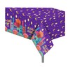 SWSATYW Ramadan Mubarak Disposable Plastic Tablecloth Party Decorations Ramadan Kareem