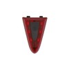 cyclingcolors Luce posteriore rossa per casco da bicicletta, 6 LED