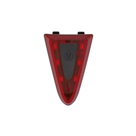 cyclingcolors Luce posteriore rossa per casco da bicicletta, 6 LED