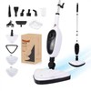 REECOO Steam Mop with Attachments,20s Rapid Heating,Lightweight Floor Steamer for