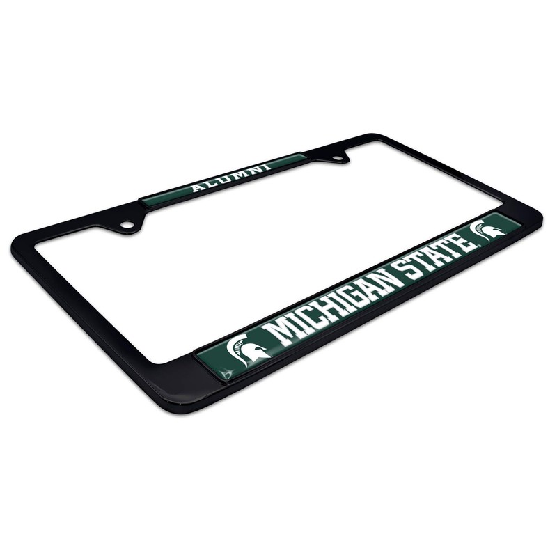 Elektroplate Michigan State Alumni Black License Plate Frame