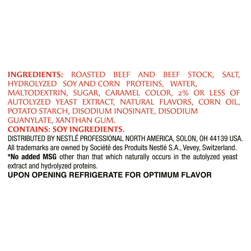 Maggi Beef Base, Stock and Bouillon, Gluten Free, No Added