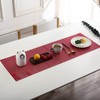 Hosoncovy Hollow Table Runner Non-slip Decorative PVC Table Mats Placemat