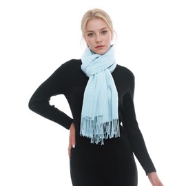 RIIQIICHY Scarf for Women Scarves and Wraps Winter Warm Pashmina Shawl for Cold Weather
