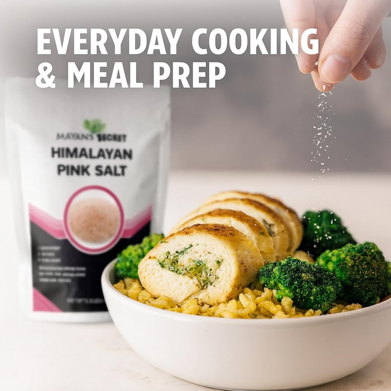 Mayan's Secret - Himalayan Pink Salt 2.5 lbs Extra Fine