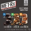 MET-Rx Meal Replacement Protein Bars, Variety Pack, 12 ct