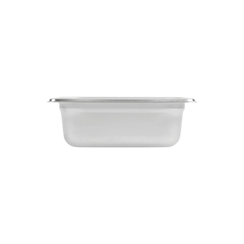 Inserto Contenedor Acero Inoxidable Noveno de 2.5 Pulgadas de Profundidad