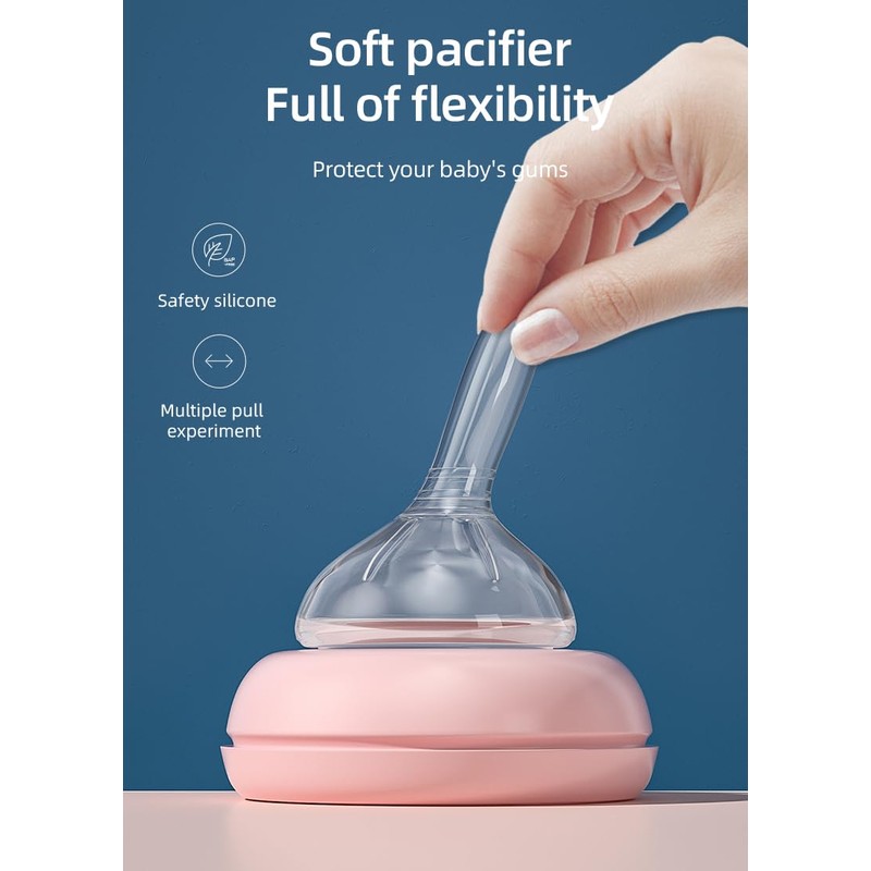 Oberni Teats for Baby Bottles with Flow Rate 3, Large
