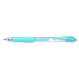 Pilot G207 Retractable Gel Rollerball 0.7 mm Tip (Single Pen) - Pastel Blue