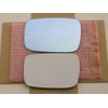 New Replacement BLUE Mirror Glass with FULL SIZE ADHESIVE for