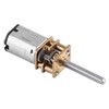 Domary DC 12V Gear Box Reduction Long Output Shaft 100RPM~2000RPM