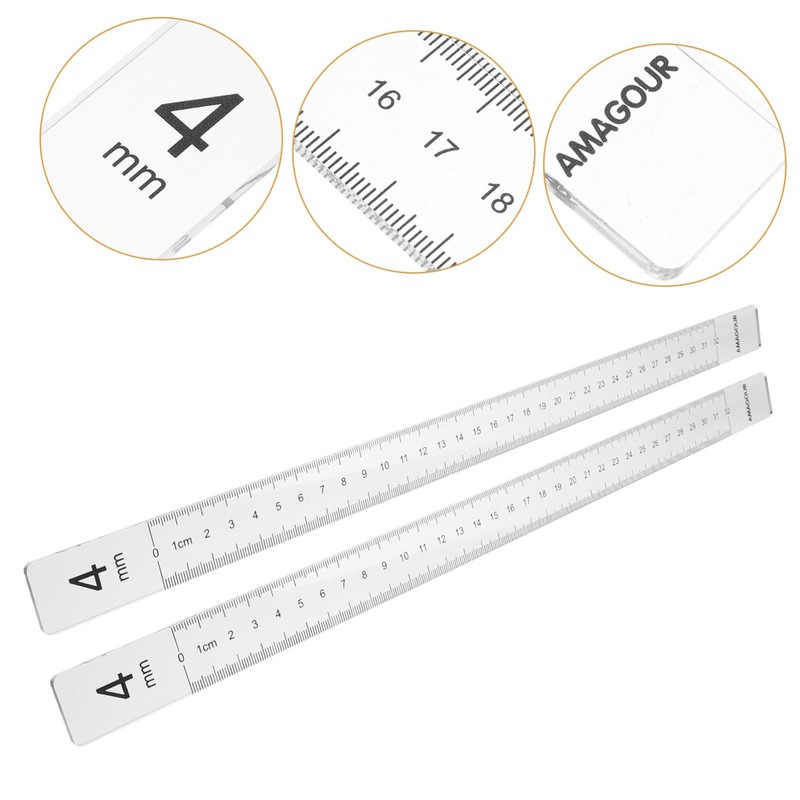 1 Pair Dough Measurer Cracker Pizza Dough Cookies Baking Tools