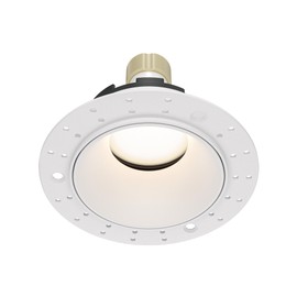 Maytoni Modern Recessed Spotlight Share 1x GU10 Excl. White Aluminium Energy Efficient 10 W for Kitchen, Bedroom, Living Room, Dining Room, Lobby