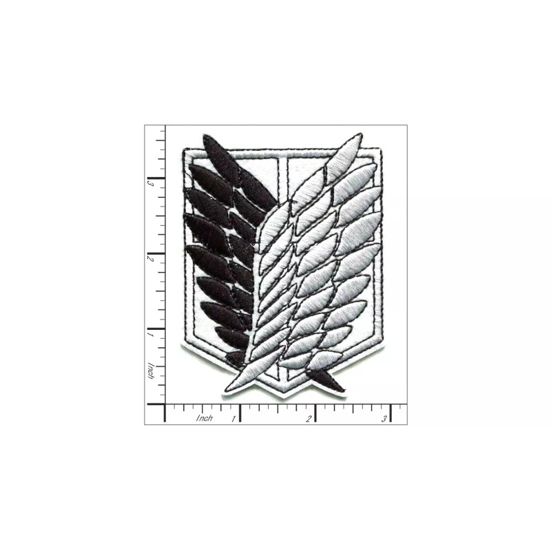 Patchwork Paradise Attack On Titan Wings Of Freedom Black &