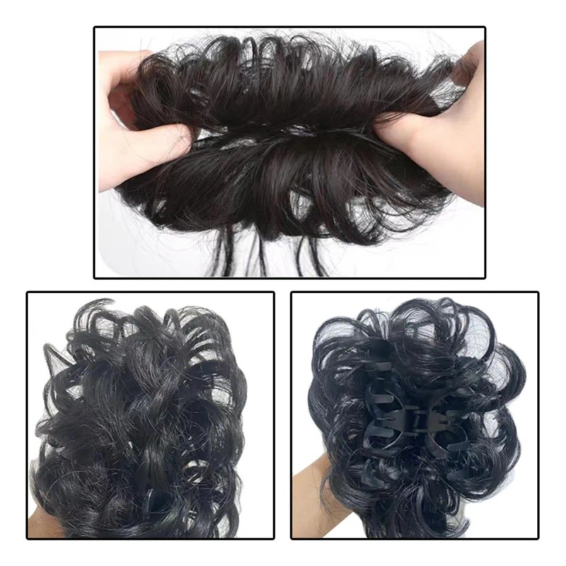 Pelo Desordenado Círculo Barba Larga Bolas Cabeza Pelo