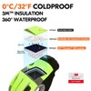 Vgo... 1Pair 5℃/41°F Winter Waterproof Work Gloves Men, Cold Weather