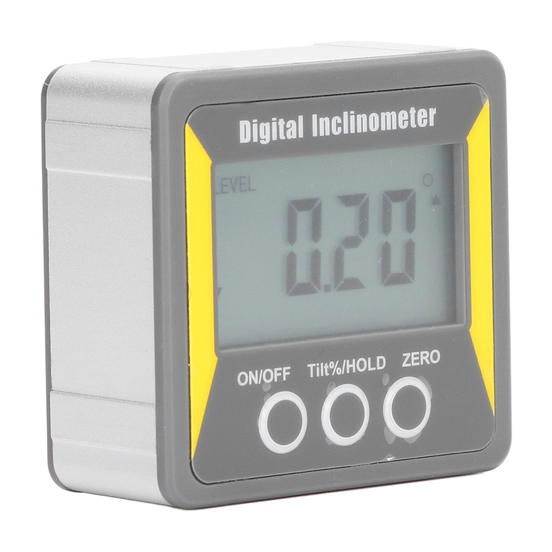 Inclinometer Digital Display Auto Shutdown Magnetic Level Angle Finder Gauge