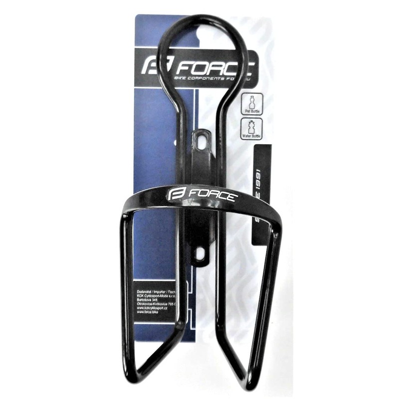 Force 80320 Bicycle Bottle Cage, PET Aluminum, Black