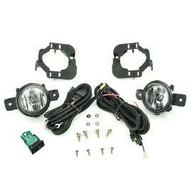 CONCEPT AUTOMOTIVE LIGHTS For 2007 2008 2009 Nissan Altima Fog Lights Lamp and Assembly Set L&R Side
