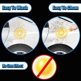 Chase Grace Studio Tribal Sun Vinyl Decal Sticker|Yellow