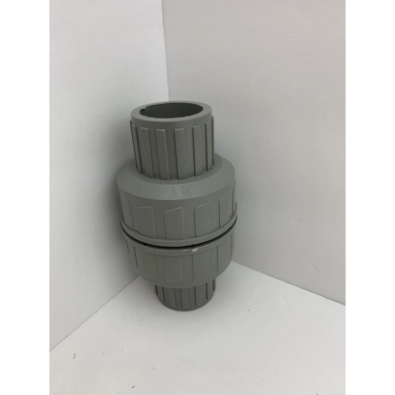 Válvula de retención 3/4" PVC Prevención de reflujo Pedicura Spa