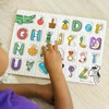 Melissa & Doug Lift & See Alphabet Wooden Peg Puzzle