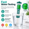 10-in-1 Water Quality Tester for Aquariums & Pools – Digital