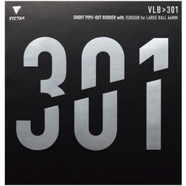 VICTAS VLB301 020212 Large Table Tennis Soft Rubber Table Tennis Table Tennis Black 1.8 Size