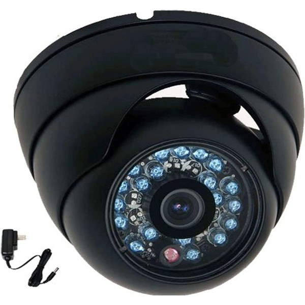 VideoSecu 600TVL Dome Security Camera Outdoor IR Infrared Built-in Color