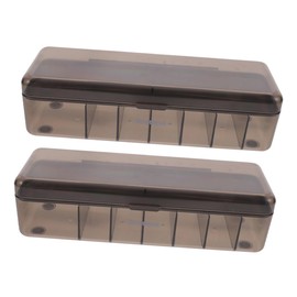 Ciieeo 2pcs Cable Cover Data Cable Storage Box Plastic Cable Management Box Cord Organizer Holder