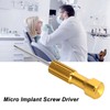 Micro Implant Screw Driver Heat Resistant Stainless Steel Professional Dentistry