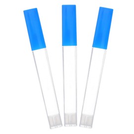FRCOLOR 3PCS Body Thermometer Storage Holder Portable Protective Tube for Thermometers Acupuncture Tools Transparent Design for Easy Visibility Organization
