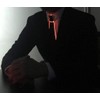 SATUMIKO Burning Man Light Up Fanny Ties Novelty Necktie For