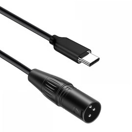 waveman usb c xlr 変換 type c xlr 変換 ケーブル 6N OFC 無酸素銅 単方向転送 dac搭載 ステレオ接続 （だけど、ほとんどの一つのXLRの出力/入力デバイスはモノラル です）1メートル
