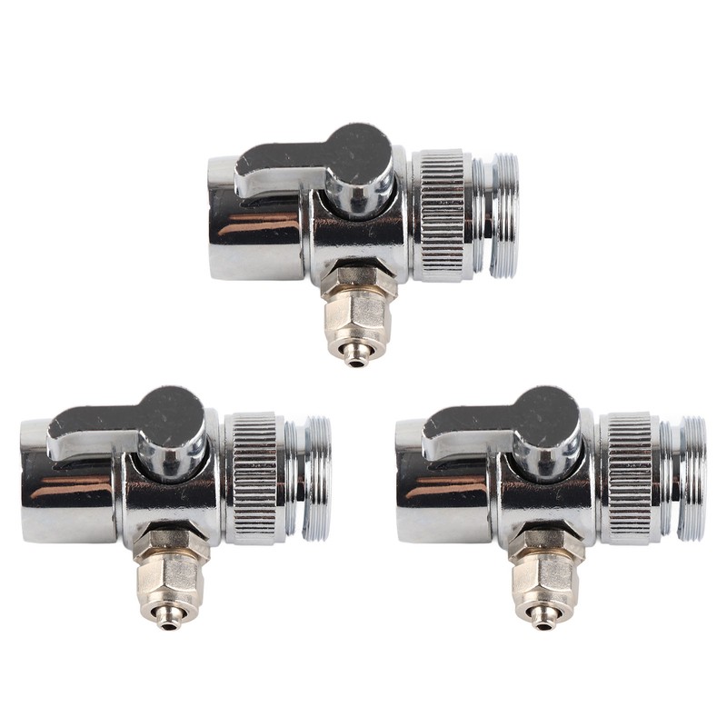 3pcs G1/4 Sink Faucet Diverter Valve High Temperature Resistance Universal